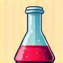 Science beaker representing evidence-based approach