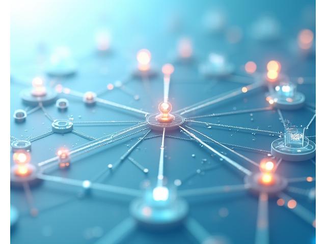 Interconnected nodes representing secure data partnerships