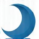Stylized icon representing sleep and relaxation, possibly a crescent moon or gentle waves.